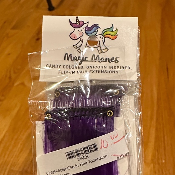 Purple Hair Extension - Picture 3 of 4